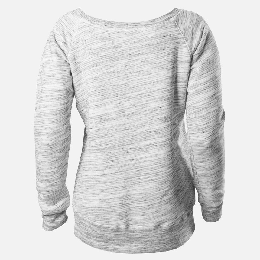Stacked Logo Wideneck Sweatshirt